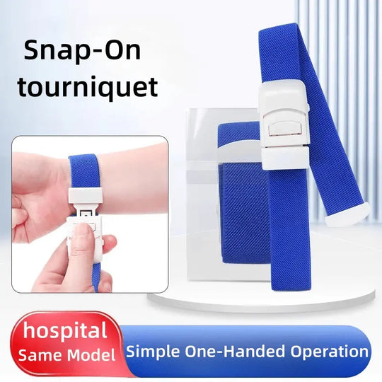 1pc Adjustable & Reusable Tourniquet - Compact Emergency Gear for Sports Enthusiasts & First Responders, Portable Snap - On Tourniquet with Hydraulic Pressure Band for Emergency Bleeding Control, First Aid Kit Essential | SleekMedSurgery Store For Digital HealthMedSurgery Store For Digital Health601100678261725 - Portable snap - on tourniquet blue onePortable snap - on tourniquet blue one1pc Adjustable & Reusable Tourniquet - Compact Emergency Gear for Sports Enthusiasts & First Responders, Port