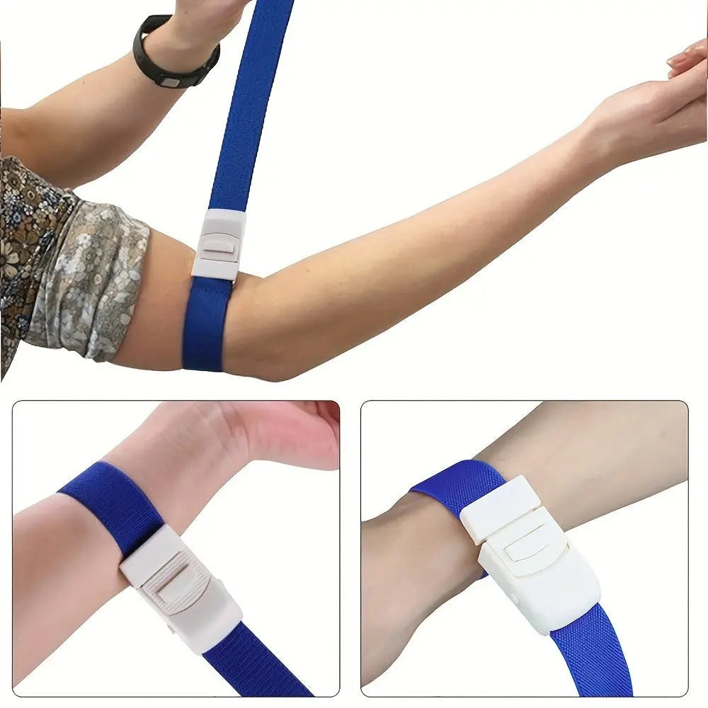 1pc Adjustable & Reusable Tourniquet - Compact Emergency Gear for Sports Enthusiasts & First Responders, Portable Snap - On Tourniquet with Hydraulic Pressure Band for Emergency Bleeding Control, First Aid Kit Essential | SleekMedSurgery Store For Digital HealthMedSurgery Store For Digital Health601100678261725 - Portable snap - on tourniquet blue onePortable snap - on tourniquet blue one1pc Adjustable & Reusable Tourniquet - Compact Emergency Gear for Sports Enthusiasts & First Responders, Port