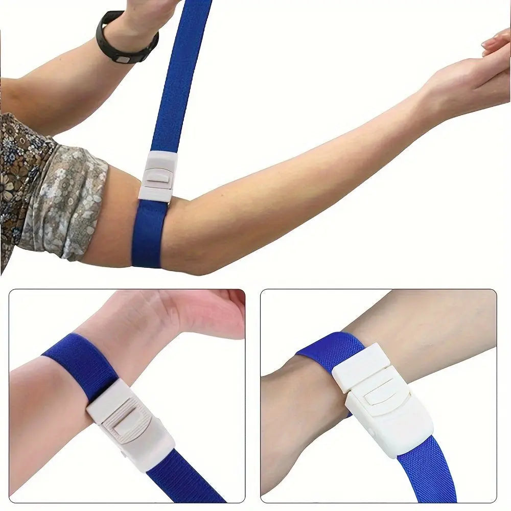 1pc Adjustable & Reusable Tourniquet - Compact Emergency Gear for Sports Enthusiasts & First Responders, Portable Snap - On Tourniquet with Hydraulic Pressure Band for Emergency Bleeding Control, First Aid Kit Essential | SleekMedSurgery Store For Digital HealthMedSurgery Store For Digital Health601100678261725 - Portable snap - on tourniquet blue onePortable snap - on tourniquet blue one1pc Adjustable & Reusable Tourniquet - Compact Emergency Gear for Sports Enthusiasts & First Responders, Port