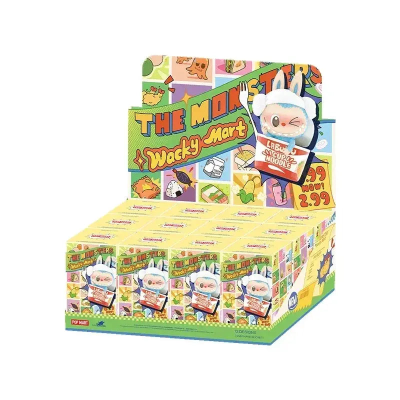 POP MART THE MONSTERS Wacky Mart Series caja ciega Guess Bag decoración de escritorio lindo modelo regalo chica bolsa ciega Juguetes MedSurgery Store For Digital Health