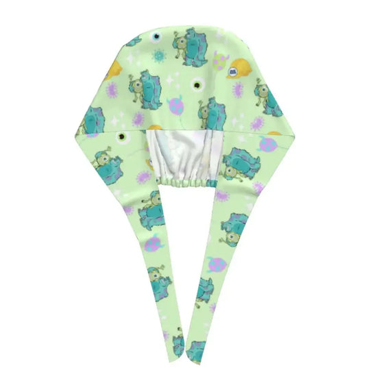 Gorro de trabajo ajustable personalizado con dibujos animados de la Universidad de Monsters, gorro quirúrgico para hombres y mujeres, gorro quirúrgico para enfermería, médico y cirujano MedSurgery Store For Digital Health