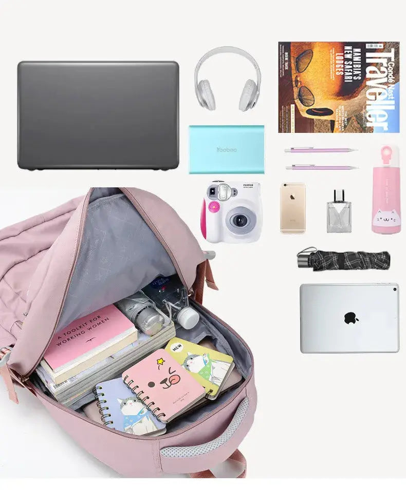 Mochila escolar para niñas, mochila para niños, chico, adolescente, mochila escolar de clase primaria, mochila para mujeres, Kit de mochila para adolescentes MedSurgery Store For Digital Health