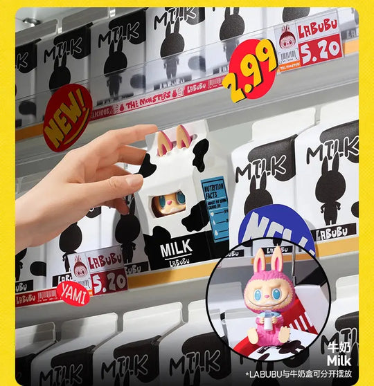 POP MART THE MONSTERS Wacky Mart Series caja ciega Guess Bag decoración de escritorio lindo modelo regalo chica bolsa ciega Juguetes MedSurgery Store For Digital Health