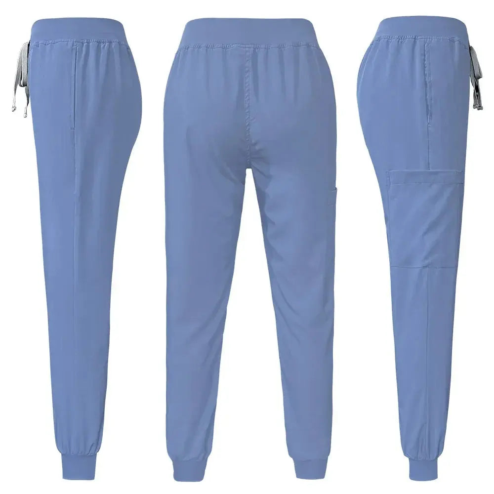 Uniforme médico ajustado para mujer, conjuntos de batas, accesorios de enfermería, batas de cirugía hospitalaria, clínica Dental, salón de belleza, ropa de trabajo CJdropshipping