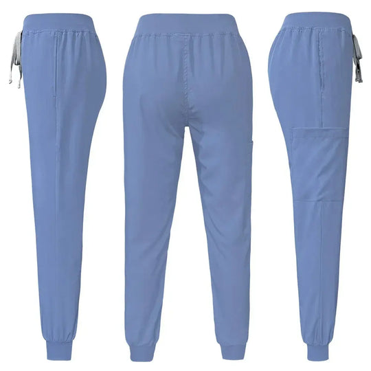 Uniforme médico ajustado para mujer, conjuntos de batas, accesorios de enfermería, batas de cirugía hospitalaria, clínica Dental, salón de belleza, ropa de trabajo CJdropshipping