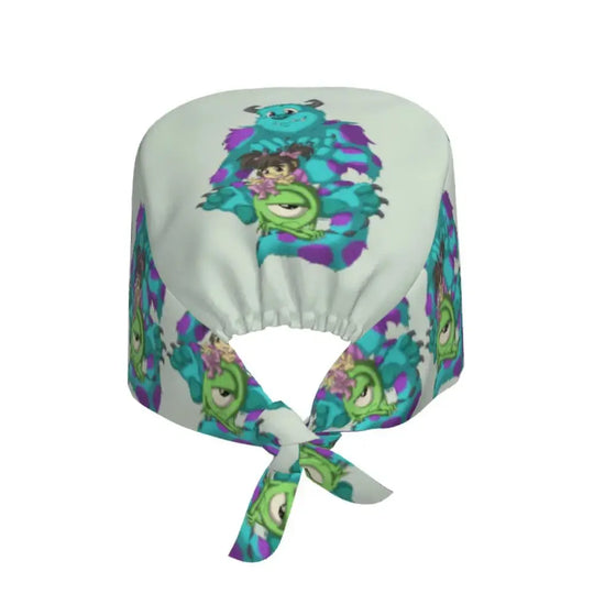 Gorro de trabajo ajustable personalizado con dibujos animados de la Universidad de Monsters, gorro quirúrgico para hombres y mujeres, gorro quirúrgico para enfermería, médico y cirujano MedSurgery Store For Digital Health