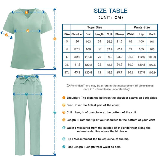 Ropa de trabajo clínica de manga corta, uniformes médicos para mujer, uniformes de médico de Hospital, traje exfoliante para clínica Dental, accesorios para enfermeras CJdropshipping