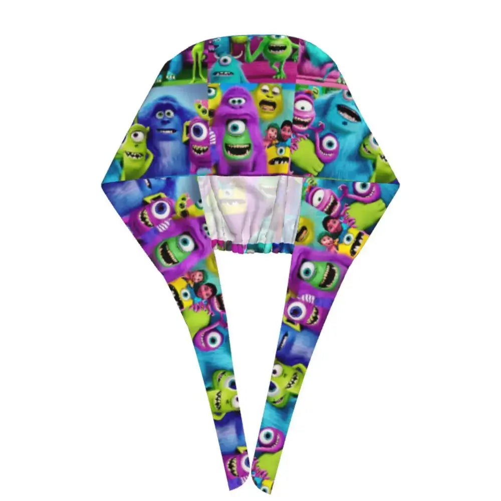 Gorro de trabajo ajustable personalizado con dibujos animados de la Universidad de Monsters, gorro quirúrgico para hombres y mujeres, gorro quirúrgico para enfermería, médico y cirujano MedSurgery Store For Digital Health