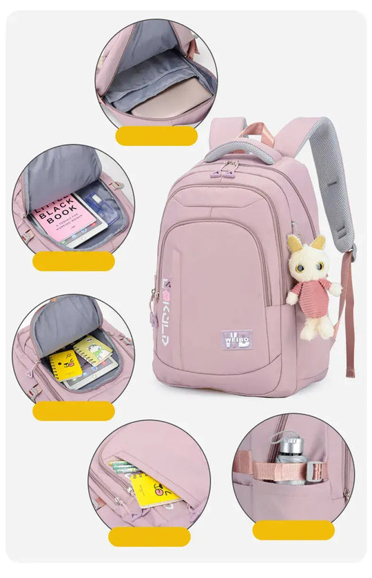 Mochila escolar para niñas, mochila para niños, chico, adolescente, mochila escolar de clase primaria, mochila para mujeres, Kit de mochila para adolescentes MedSurgery Store For Digital Health
