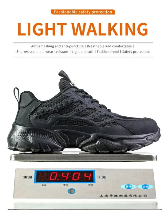Zapatos de seguridad blancos para hombres y mujeres, antigolpes, antiperforación, aislamiento, 6kv, resistente al desgaste, negro, blanco, transpirable, ligero MedSurgery Store For Digital Health