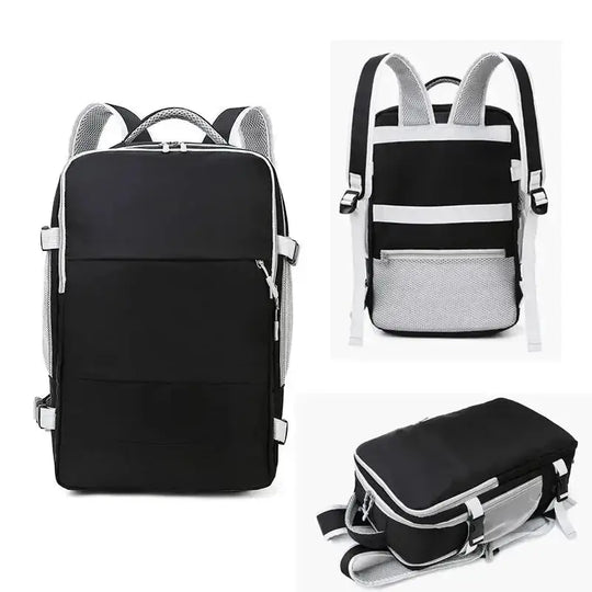 Mochila de viaje de gran capacidad para mujer, multifunción, almacenamiento de zapatos, multicapa, separación seca y húmeda, impermeable MedSurgery Store For Digital Health