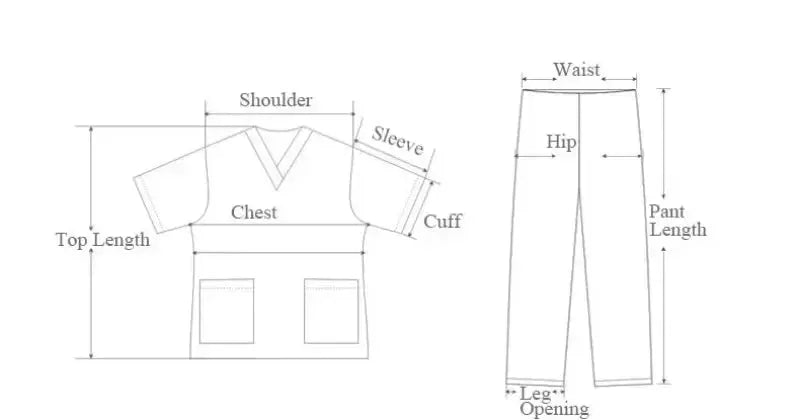 Uniformes quirúrgicos para médico y enfermera, conjunto exfoliante para mujer, Ropa de Trabajo para salón de belleza, bata clínica, pantalones superiores, traje túnica de enfermería para Spa CJdropshipping
