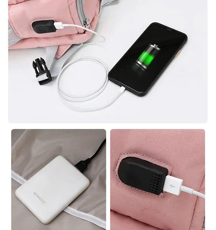 Mochila de viaje para mujer, mochila de mano, mochila para ordenador portátil TSA, bolsa de enfermera universitaria aprobada por vuelo, mochila informal para fin de semana MedSurgery Store For Digital Health