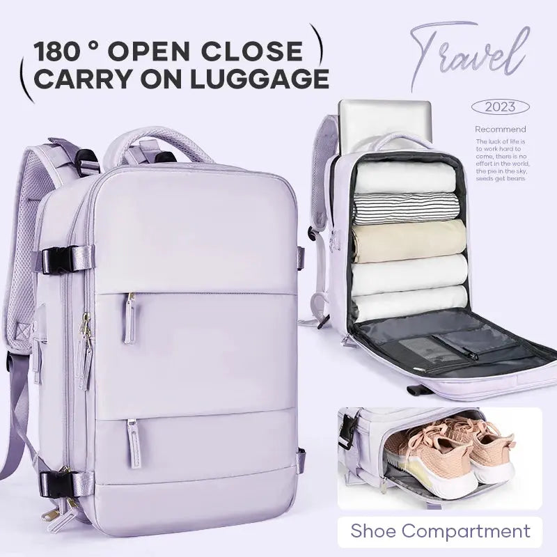 Mochila de viaje para mujer, mochila de mano, mochila para portátil TSA aprobada por vuelo, bolsa de enfermera universitaria, mochila informal para fin de semana MedSurgery Store For Digital Health
