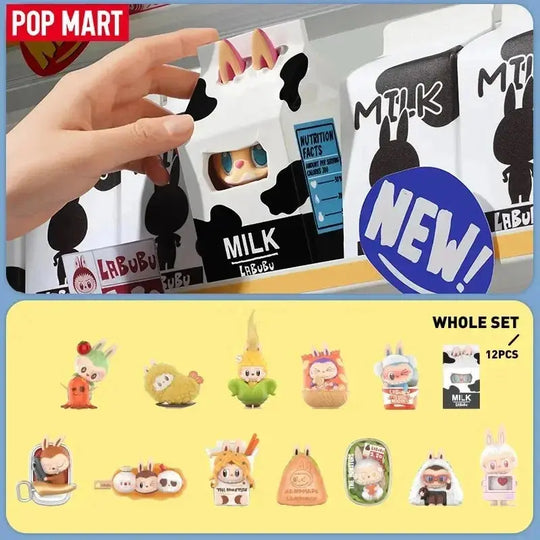 POP MART THE MONSTERS Wacky Mart Series caja ciega Guess Bag decoración de escritorio lindo modelo regalo chica bolsa ciega Juguetes MedSurgery Store For Digital Health