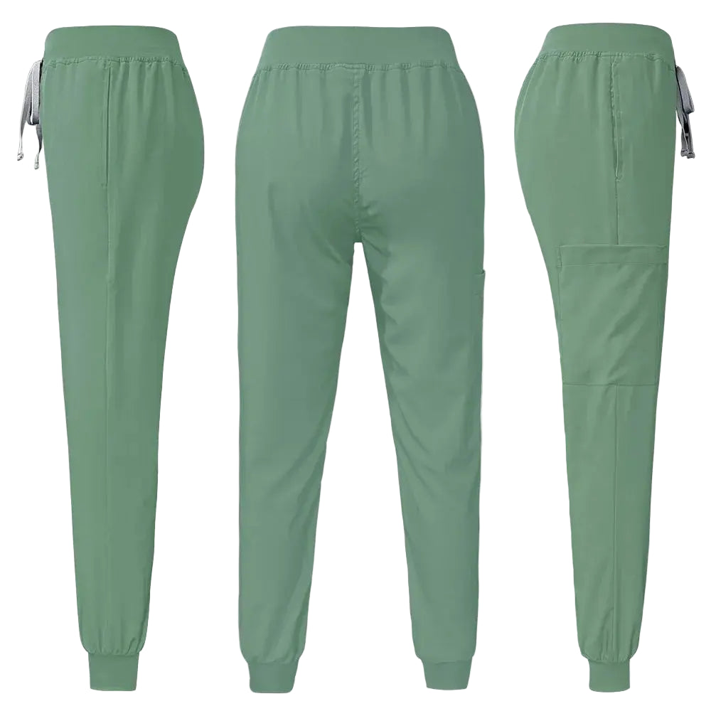 Uniforme médico ajustado para mujer, conjuntos de batas, accesorios de enfermería, batas de cirugía hospitalaria, clínica Dental, salón de belleza, ropa de trabajo CJdropshipping