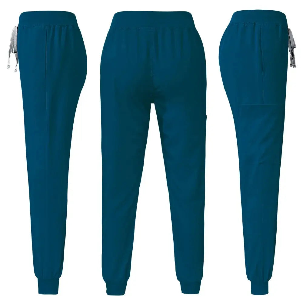 Uniforme médico ajustado para mujer, conjuntos de batas, accesorios de enfermería, batas de cirugía hospitalaria, clínica Dental, salón de belleza, ropa de trabajo CJdropshipping