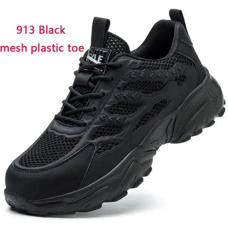 Zapatos de seguridad blancos para hombres y mujeres, antigolpes, antiperforación, aislamiento, 6kv, resistente al desgaste, negro, blanco, transpirable, ligero MedSurgery Store For Digital Health