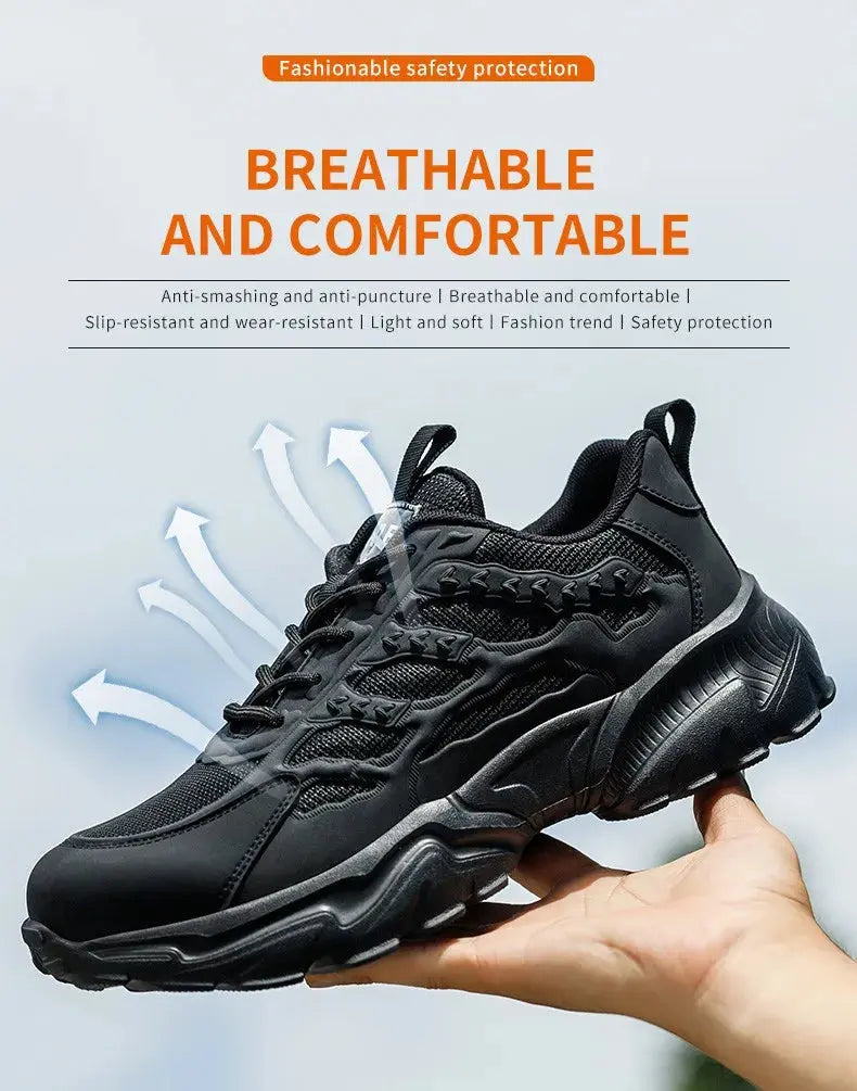 Zapatos de seguridad blancos para hombres y mujeres, antigolpes, antiperforación, aislamiento, 6kv, resistente al desgaste, negro, blanco, transpirable, ligero MedSurgery Store For Digital Health