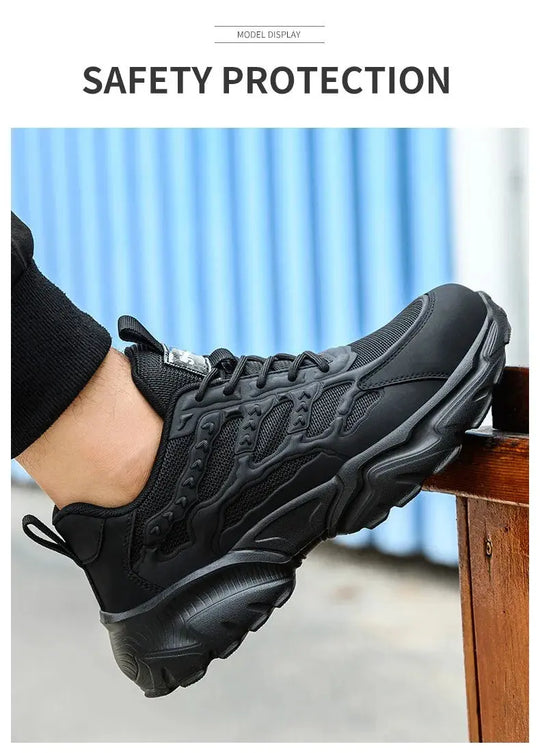 Zapatos de seguridad blancos para hombres y mujeres, antigolpes, antiperforación, aislamiento, 6kv, resistente al desgaste, negro, blanco, transpirable, ligero MedSurgery Store For Digital Health