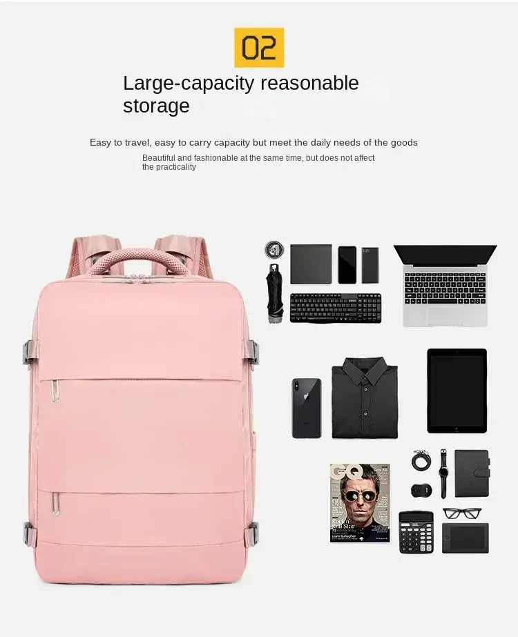 Mochila de viaje para mujer, mochila de mano, mochila para ordenador portátil TSA, bolsa de enfermera universitaria aprobada por vuelo, mochila informal para fin de semana MedSurgery Store For Digital Health