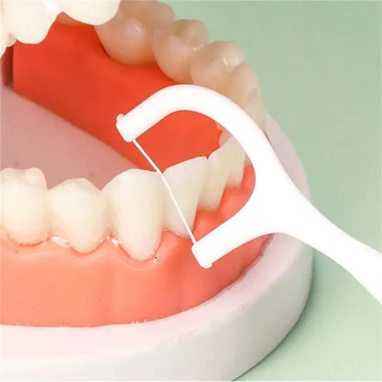 1/2/5/10 caja de hilo Dental desechable portátil, palillo de dientes de plástico, palo de hilo Dental de alta tensión, caja de hilo Dental ﻿ Cuidado bucal MedSurgery Store For Digital Health