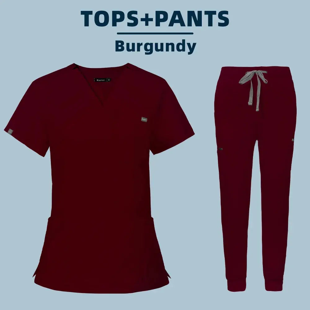 Venta al por mayor, uniforme médico para quirófano, conjunto de gomas de trabajo para Hospital, suministros médicos, traje de cirugía Dental para enfermera, ropa de trabajo CJdropshipping