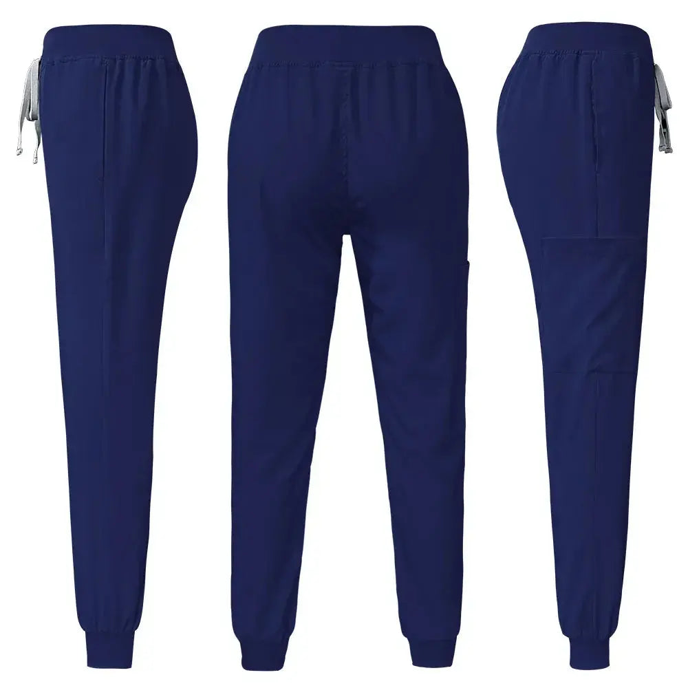 Uniforme médico ajustado para mujer, conjuntos de batas, accesorios de enfermería, batas de cirugía hospitalaria, clínica Dental, salón de belleza, ropa de trabajo CJdropshipping