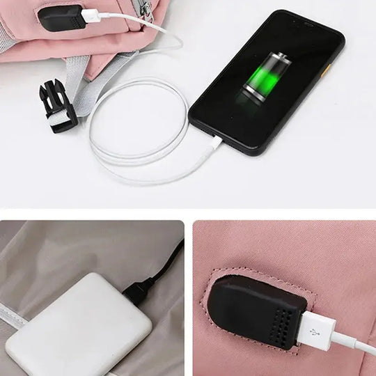 Mochila de viaje de gran capacidad para mujer, multifunción, almacenamiento de zapatos, multicapa, separación seca y húmeda, impermeable MedSurgery Store For Digital Health