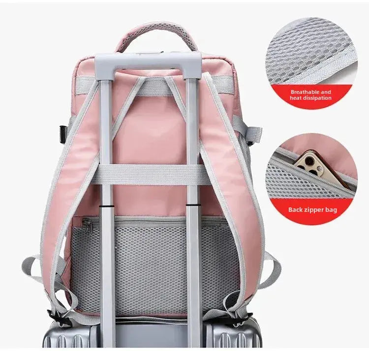 Mochila de viaje para mujer, mochila de mano, mochila para ordenador portátil TSA, bolsa de enfermera universitaria aprobada por vuelo, mochila informal para fin de semana MedSurgery Store For Digital Health