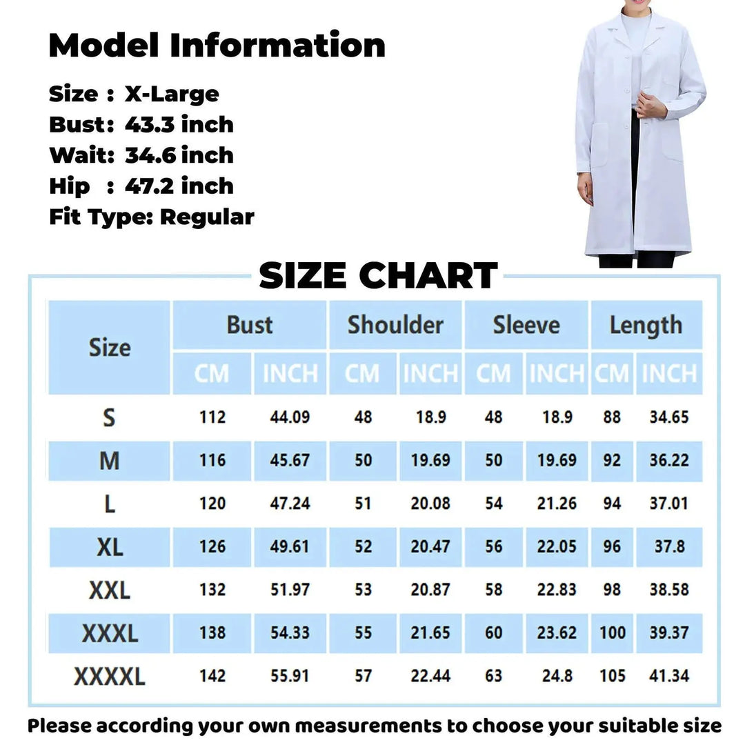 Bata de laboratorio para médico, monos de enfermera de química universitaria, bata blanca, uniforme de médico de manga larga para mujer, manga corta para hombre MedSurgery Store For Digital Health