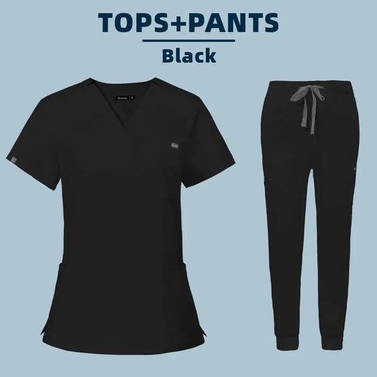 Venta al por mayor, uniforme médico para quirófano, conjunto de gomas de trabajo para Hospital, suministros médicos, traje de cirugía Dental para enfermera, ropa de trabajo CJdropshipping