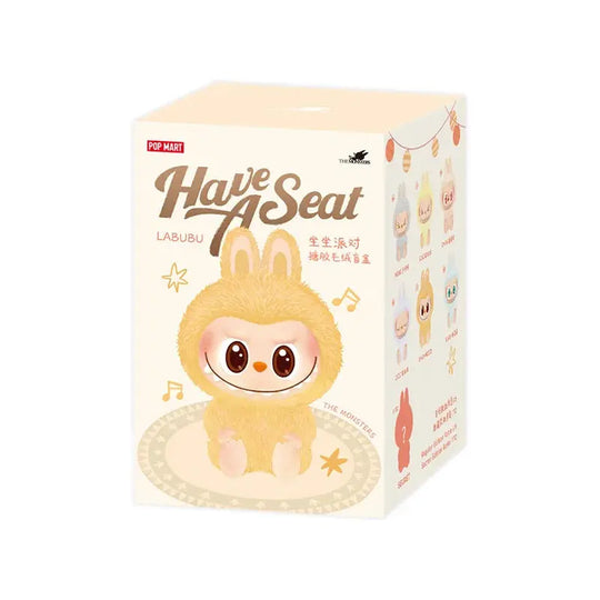 100% auténtico POP MART The Monsters-Have un asiento, caja ciega de felpa de vinilo, caja individual, juguete coleccionable aleatorio, ropa de regalo MedSurgery Store For Digital Health