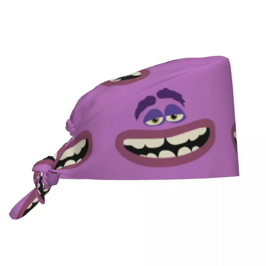 Gorro de trabajo ajustable personalizado con dibujos animados de la Universidad de Monsters, gorro quirúrgico para hombres y mujeres, gorro quirúrgico para enfermería, médico y cirujano MedSurgery Store For Digital Health