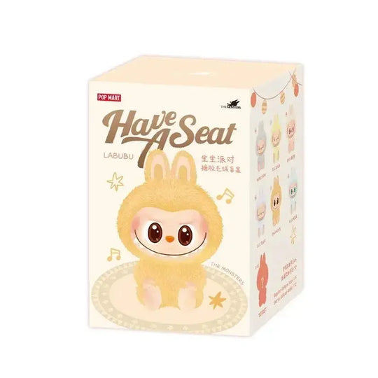 POP MART THE MONSTERS-Serie Have a Seat, caja ciega de felpa de vinilo, bolsa de adivinación, decoración de escritorio, modelo bonito, regalo, bolsa ciega para niña, juguete MedSurgery Store For Digital Health
