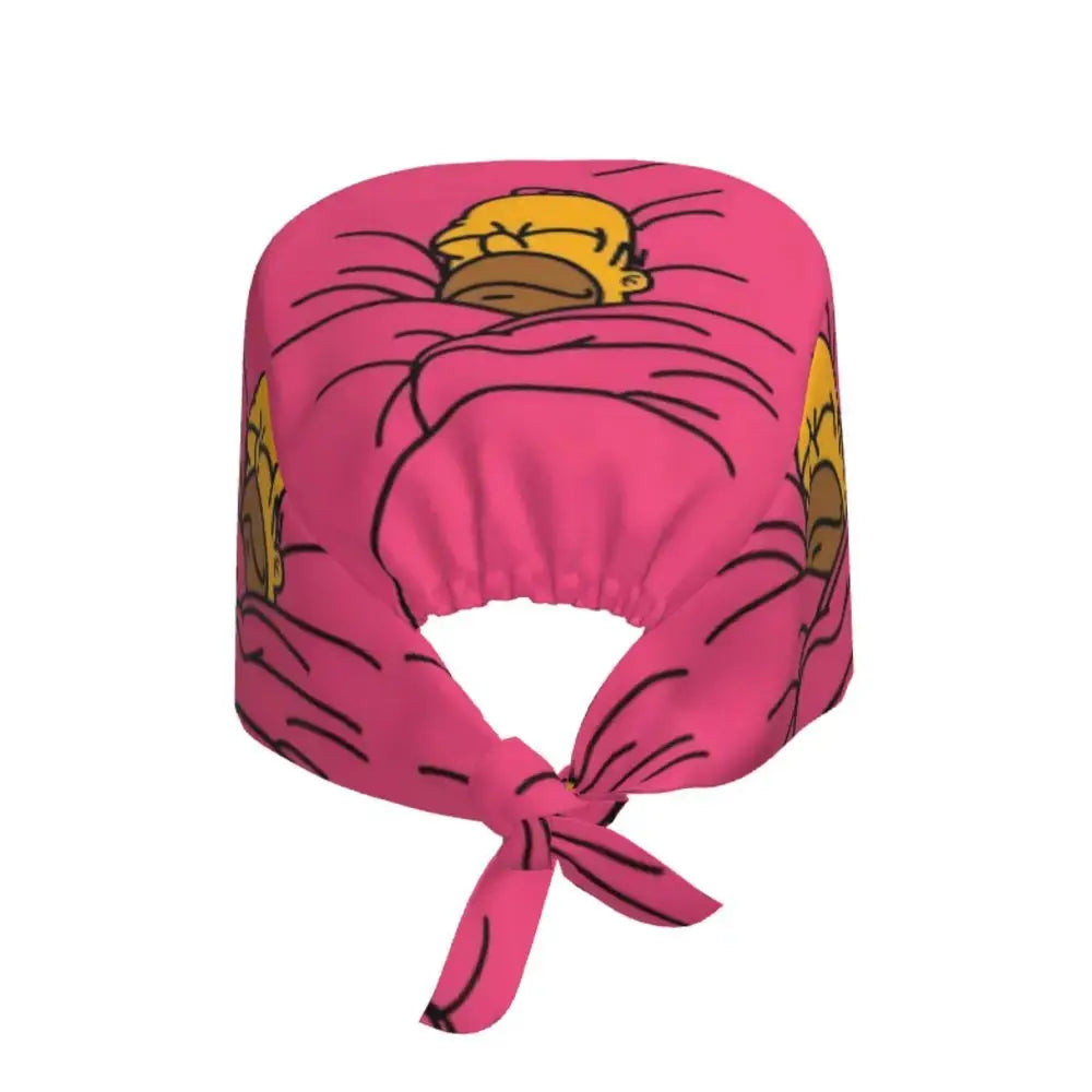 Gorro de trabajo ajustable personalizado con explosión cerebral, gorro quirúrgico de los Simpsons, gorro quirúrgico para enfermería, médico, cirujano, para Chef MedSurgery Store For Digital Health