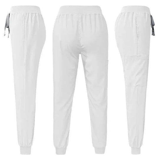 Uniforme médico ajustado para mujer, conjuntos de batas, accesorios de enfermería, batas de cirugía hospitalaria, clínica Dental, salón de belleza, ropa de trabajo CJdropshipping