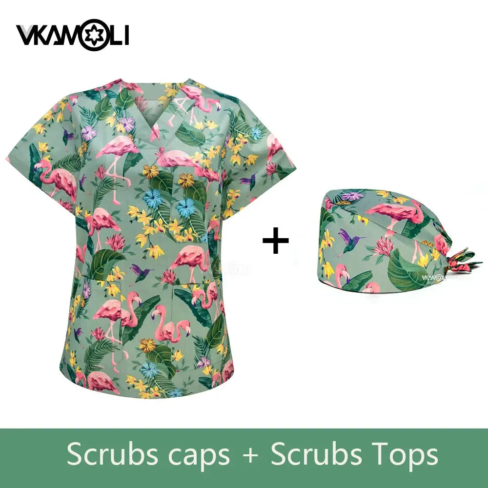 Uniforme de Spa para clínica de mascotas, ropa de trabajo para mujer, traje médico, tops exfoliantes, camisa exfoliante CJdropshipping