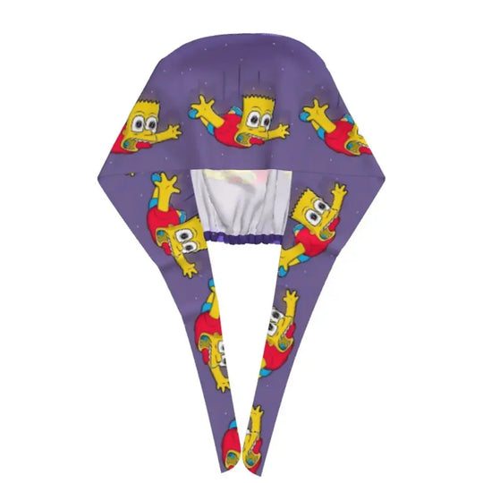 Personalizado The Simpsons Cartoon personal médico Scrubs Hat hombres mujeres médico enfermería gorro quirúrgico Scrub Caps MedSurgery Store For Digital Health
