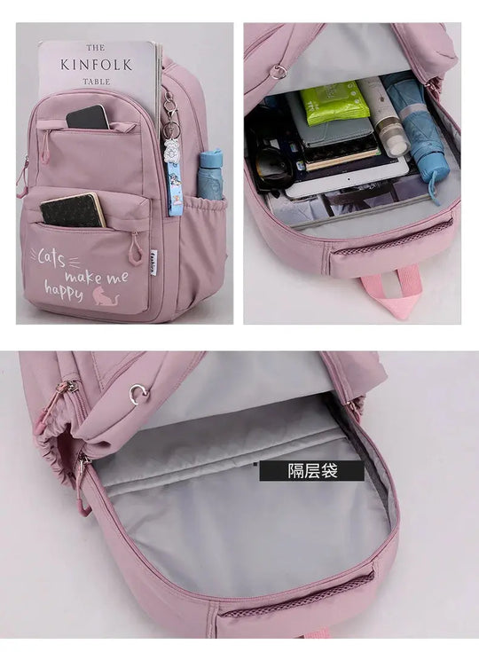 Mochila escolar para niñas, mochila para niños, chico, adolescente, mochila escolar de clase primaria, mochila para mujeres, Kit de mochila para adolescentes MedSurgery Store For Digital Health