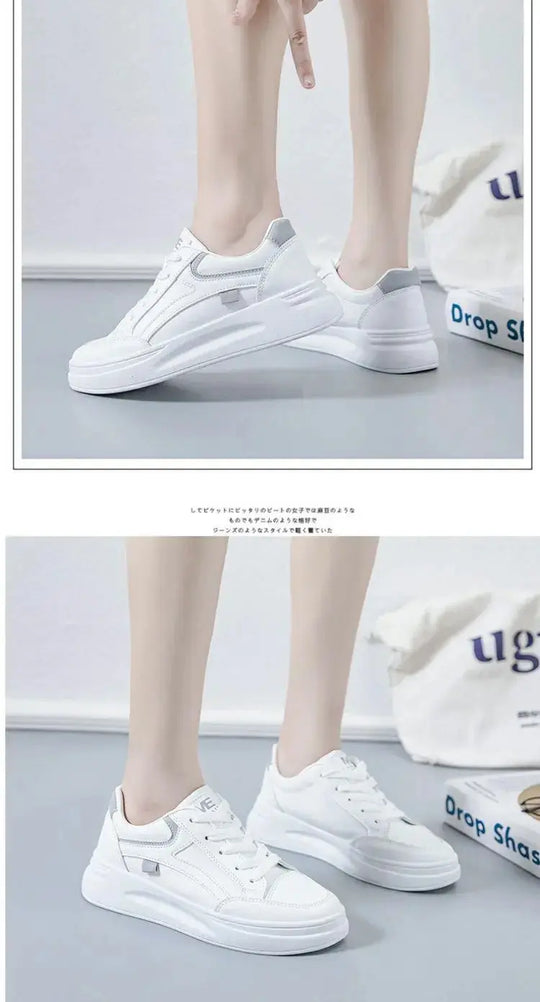 Nuevos Zapatos de mujer, zapatillas blancas de invierno, Zapatos de plataforma transpirables, Tenis para mujer, Zapatillas informales de moda para mujer, Zapatos MedSurgery Store For Digital Health