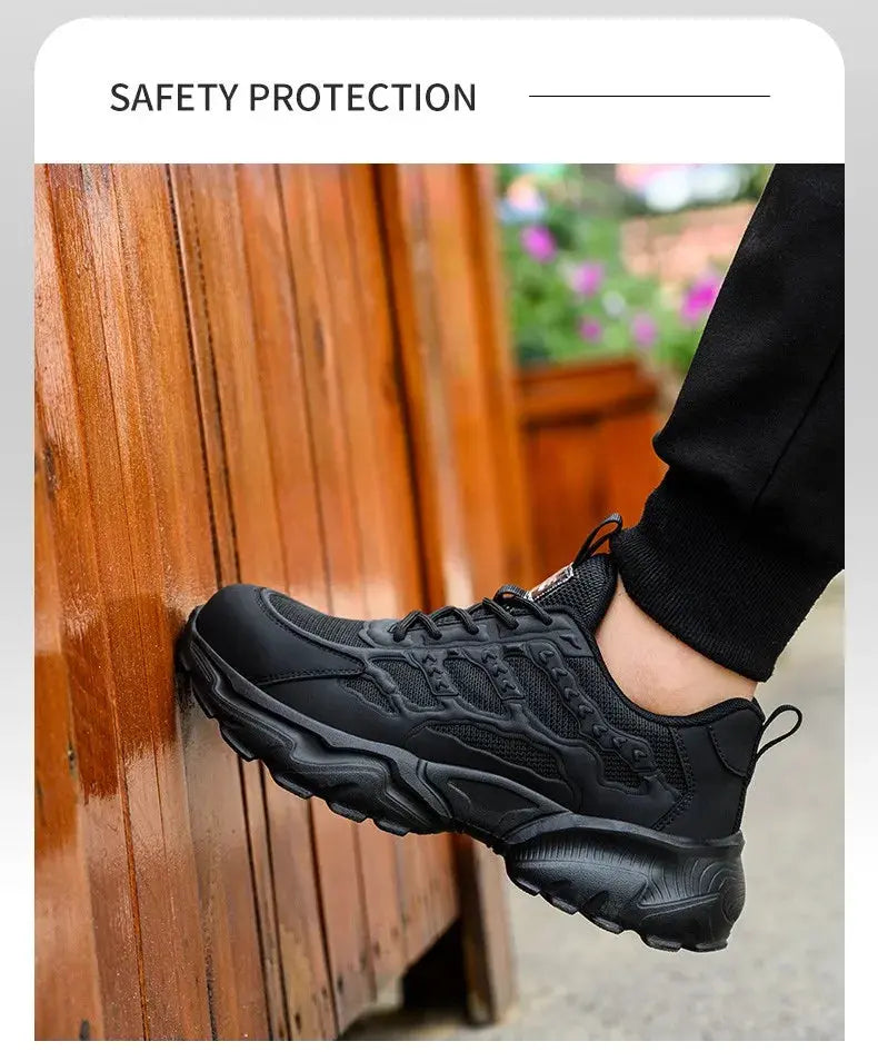 Zapatos de seguridad blancos para hombres y mujeres, antigolpes, antiperforación, aislamiento, 6kv, resistente al desgaste, negro, blanco, transpirable, ligero MedSurgery Store For Digital Health