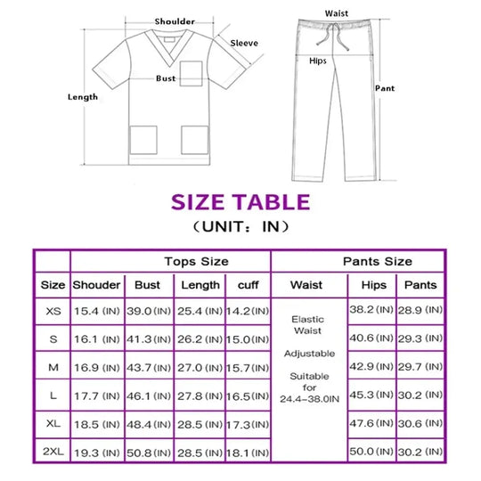 Conjunto de uniformes médicos para hombres y mujeres, ropa de trabajo para médicos, enfermeras, clínica Dental, salón de belleza CJdropshipping