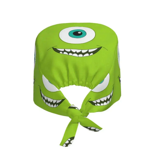 Gorro de trabajo ajustable personalizado con dibujos animados de la Universidad de Monsters, gorro quirúrgico para hombres y mujeres, gorro quirúrgico para enfermería, médico y cirujano MedSurgery Store For Digital Health