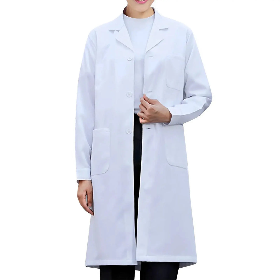 Bata de laboratorio para médico, monos de enfermera de química universitaria, bata blanca, uniforme de médico de manga larga para mujer, manga corta para hombre MedSurgery Store For Digital Health