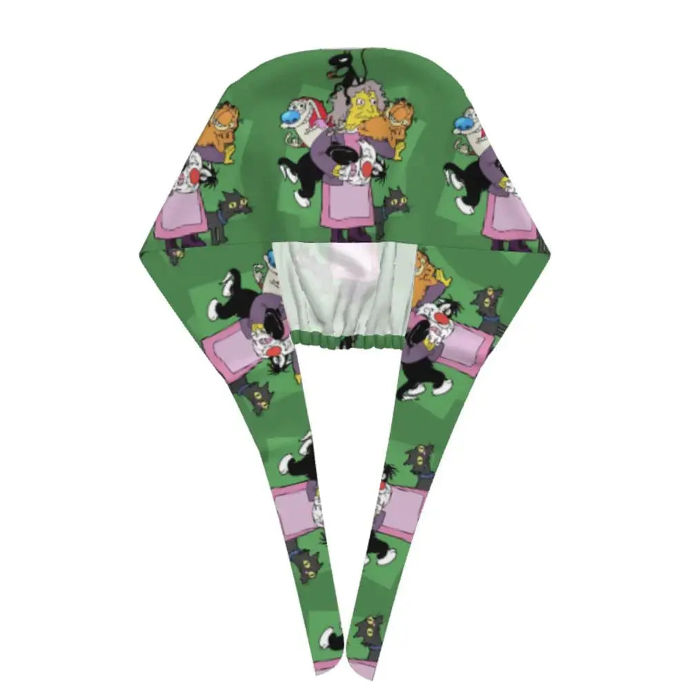 Personalizado The Simpsons Cartoon personal médico Scrubs Hat hombres mujeres médico enfermería gorro quirúrgico Scrub Caps MedSurgery Store For Digital Health