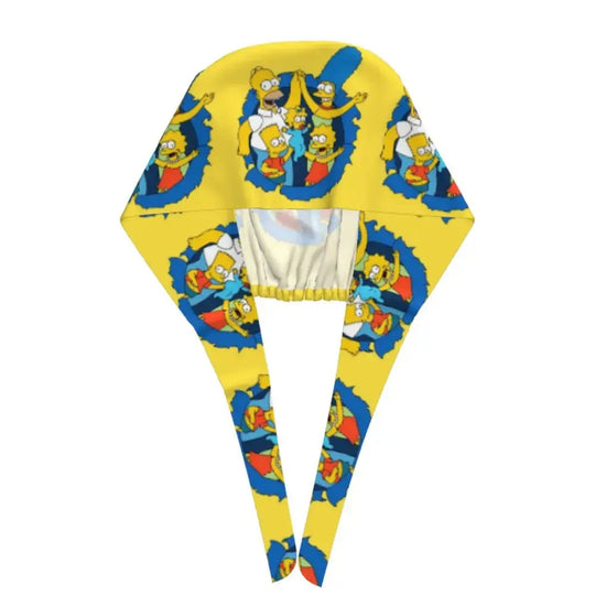Personalizado The Simpsons Cartoon personal médico Scrubs Hat hombres mujeres médico enfermería gorro quirúrgico Scrub Caps MedSurgery Store For Digital Health