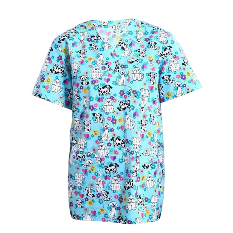 Uniforme Clínico Unisex ANNO ProShield - Top Médico Resistente al Cloro (Modelo 09SS001) CJdropshipping