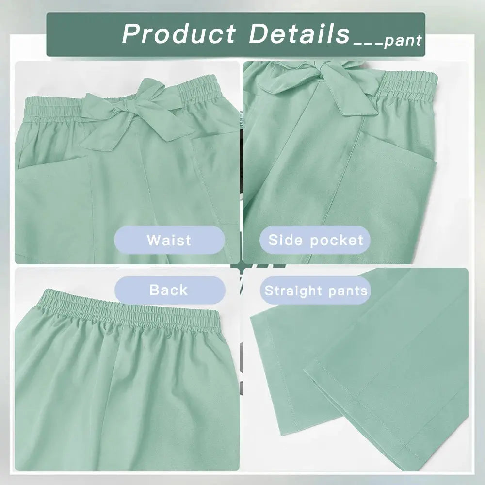 Ropa de trabajo clínica de manga corta, uniformes médicos para mujer, uniformes de médico de Hospital, traje exfoliante para clínica Dental, accesorios para enfermeras CJdropshipping