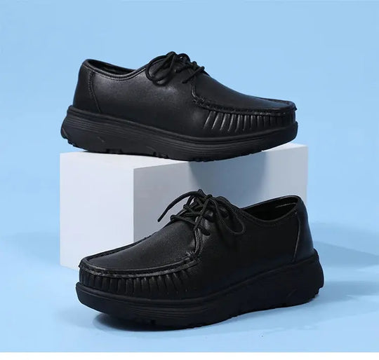 STRONGSHEN, zapatos blancos con plataforma, zapatos de enfermera para mujer, zapatos de trabajo ligeros y cómodos informales, zapatos antideslizantes a la moda para mujer MedSurgery Store For Digital Health